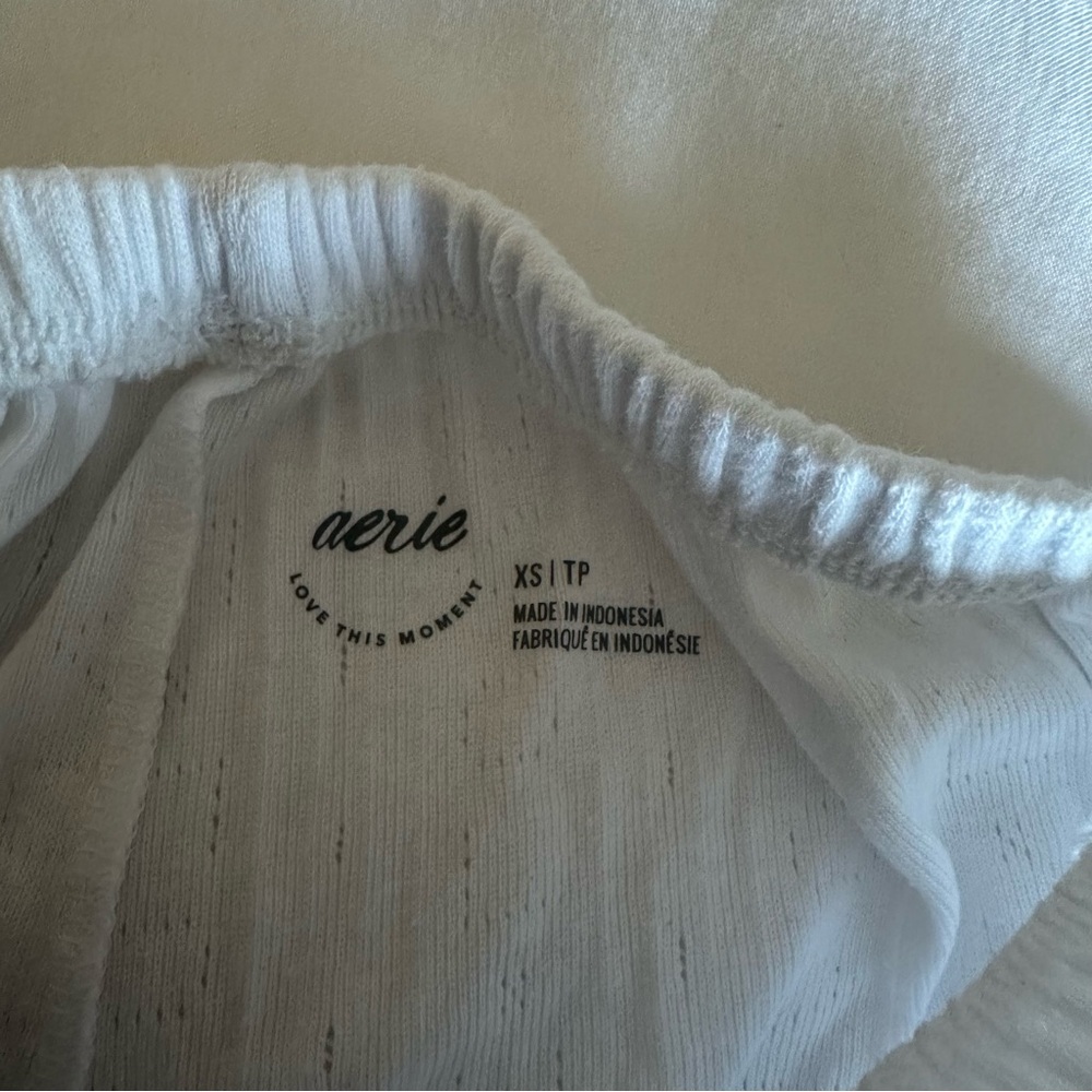 White PJ Shorts - Picture 4 of 7